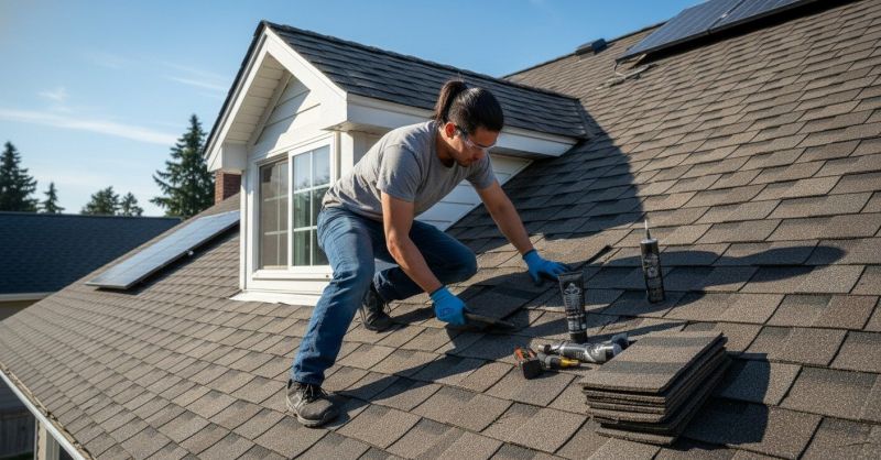 Fiberglass Shingles Repair